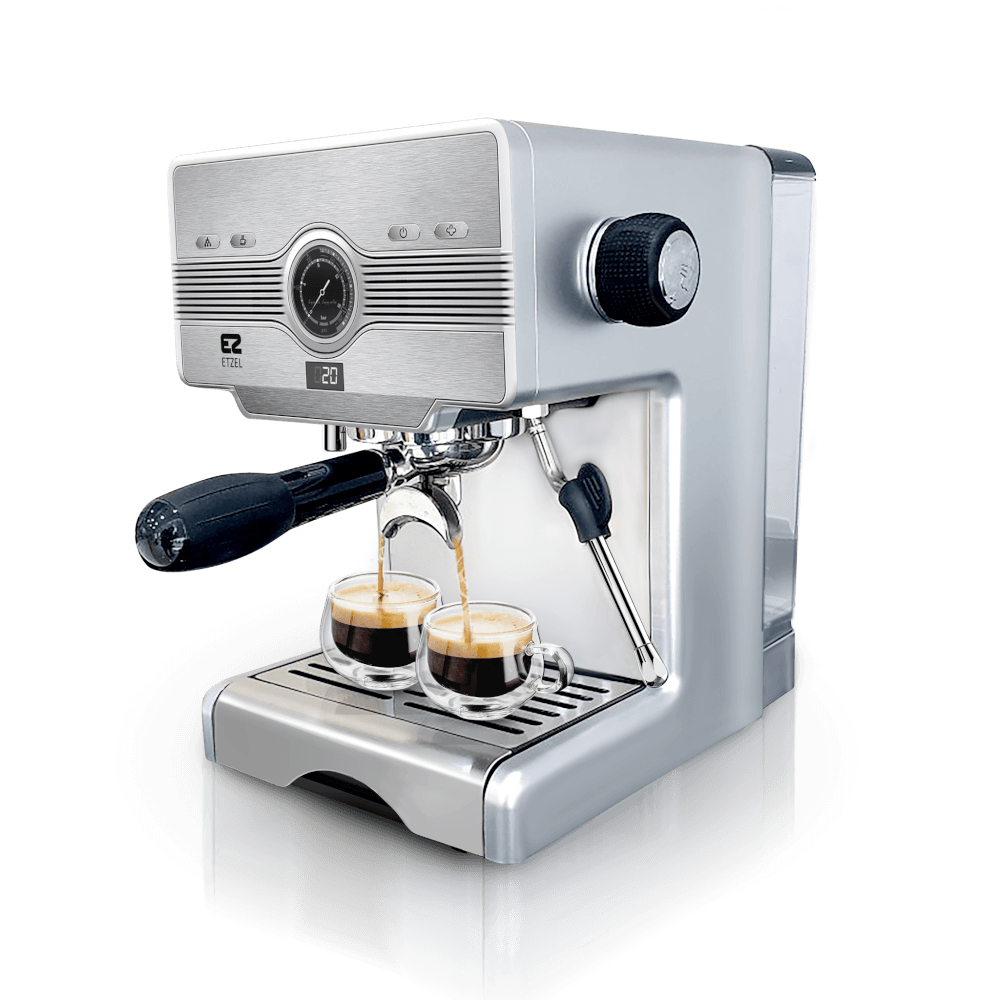 เครื่องชงกาแฟETZEL SN603 + เครื่องบดเมล็ดกาแฟSN9401D และเมล็ดกาแฟแถมฟรี กาแฟดอยช้าง 250 กรัม 